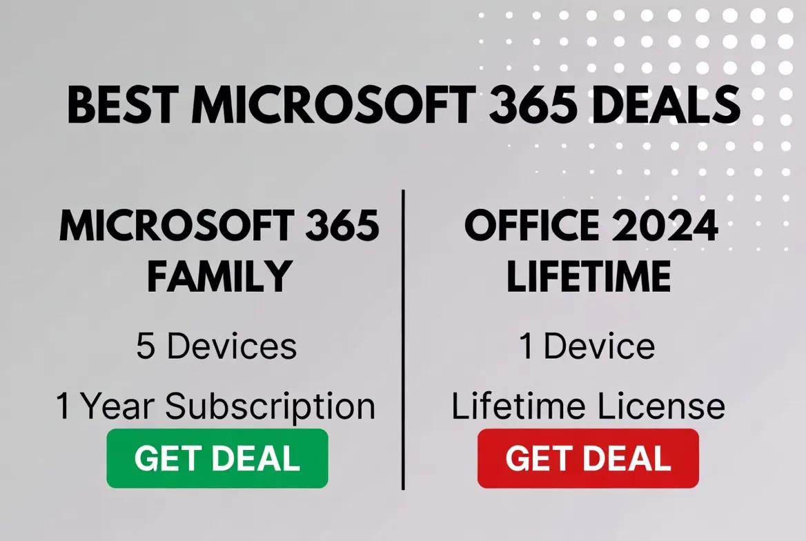 Best Microsoft 365 deals: Family subscription and Office 2024 lifetime options comparison