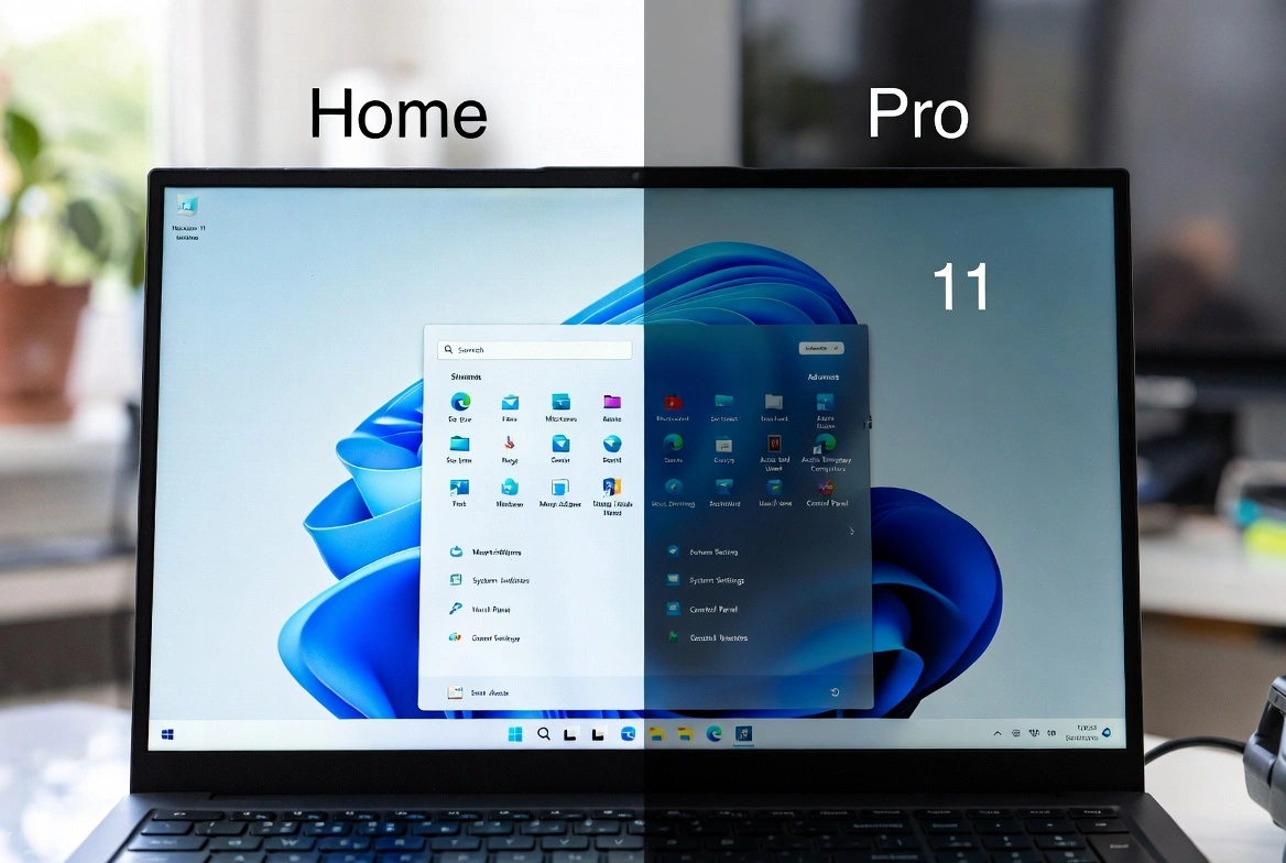 Comparación de características Windows 11 Home vs Pro