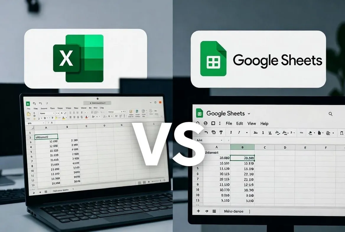 Excel vs Google Sheets 2025: ¿Qué Aplicación de Hojas de Cálculo Gana?
