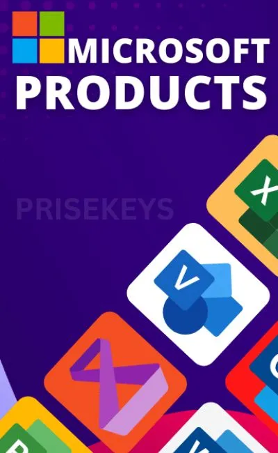 Microsoft Products - Prise Keys