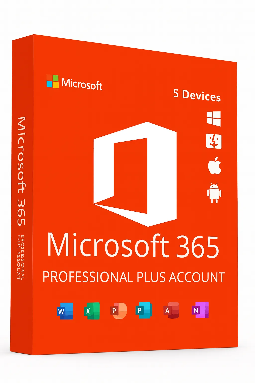 Microsoft Office 365 Professional Plus Cuenta 5 Dispositivos 100GB Nube 1 Año - Suite completa de Office 365 para 5 dispositivos c... - Buy now at Prise Keys