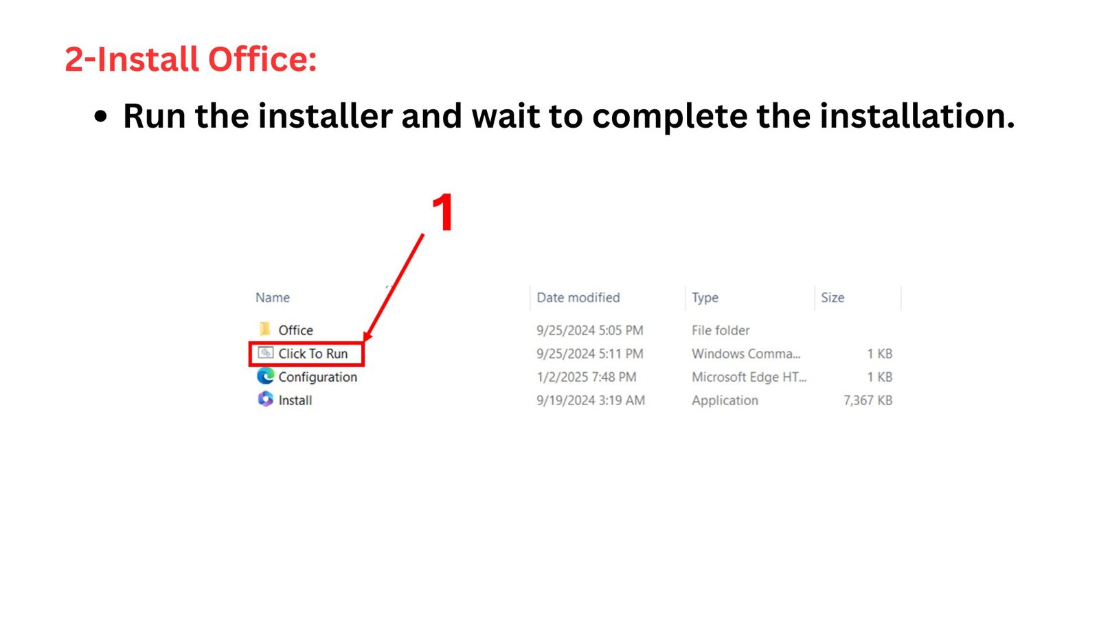 Step 3 - Run the installer