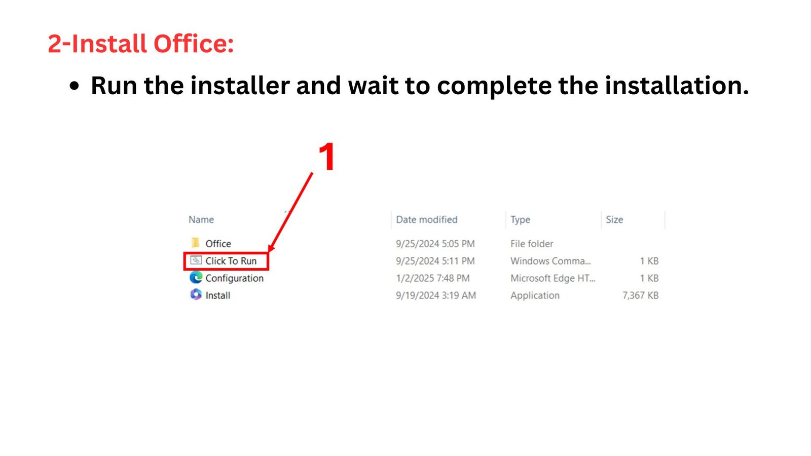 Step 3 - Run the installer
