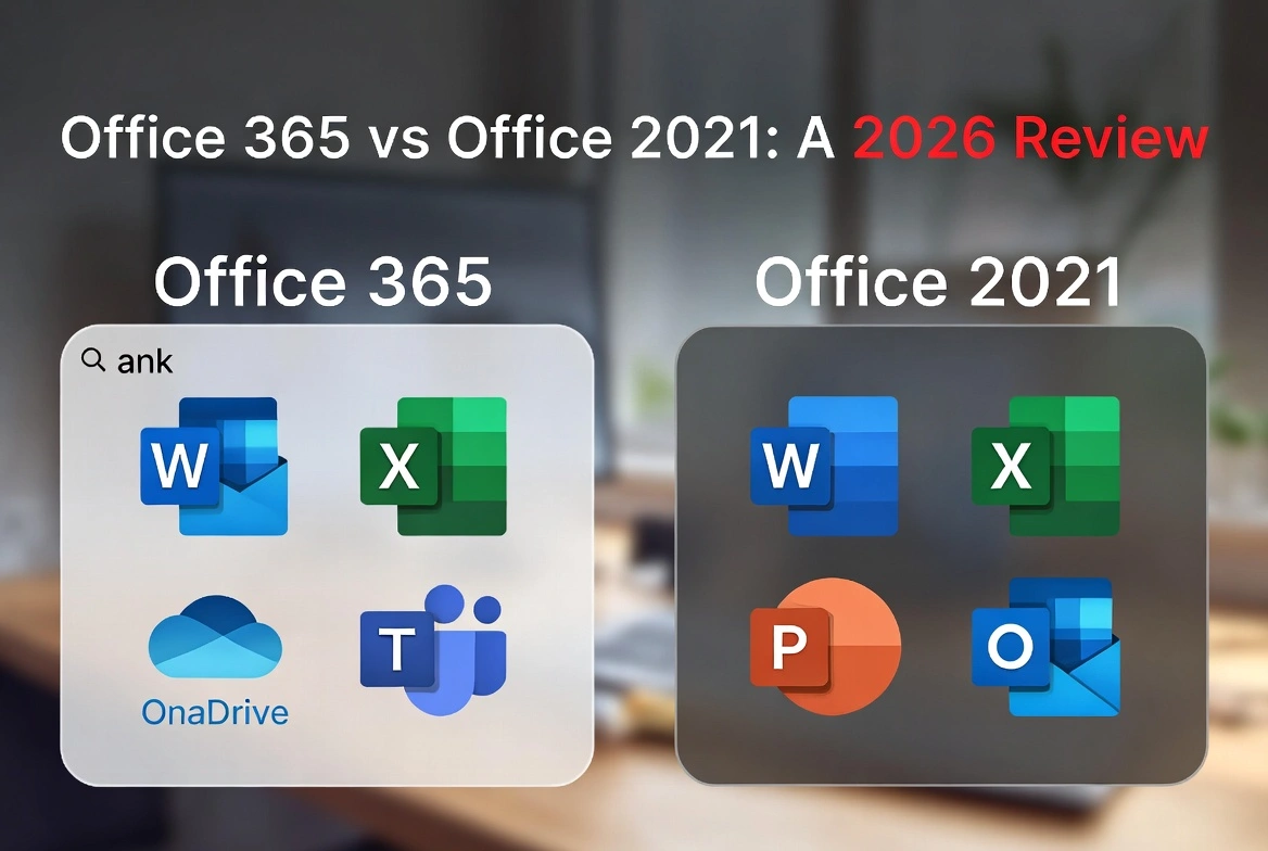 Office 365 vs Office 2021 (Revisión 2026): ¿Cuál Deberías Comprar?