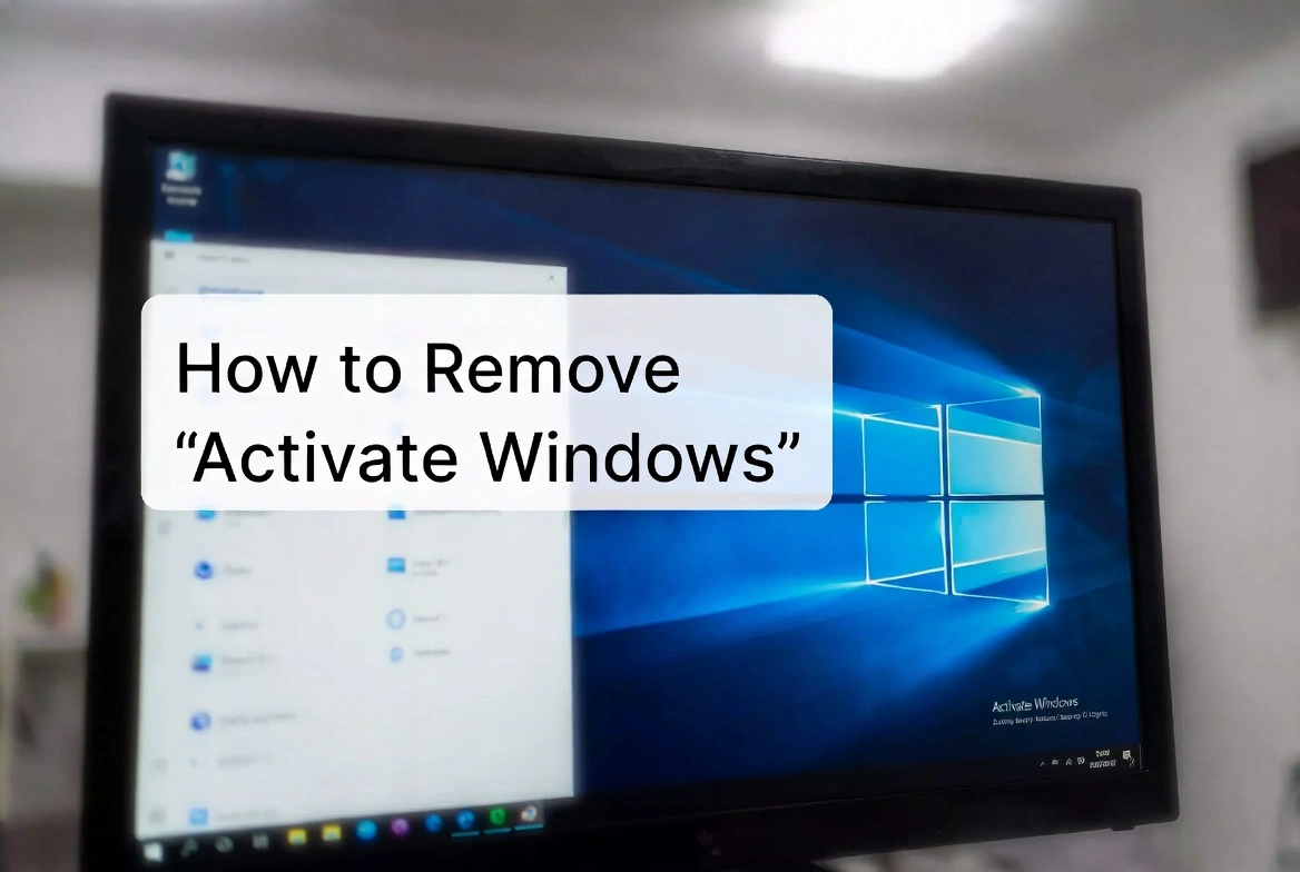 Cómo Eliminar la Marca de Agua "Activar Windows" Permanentemente