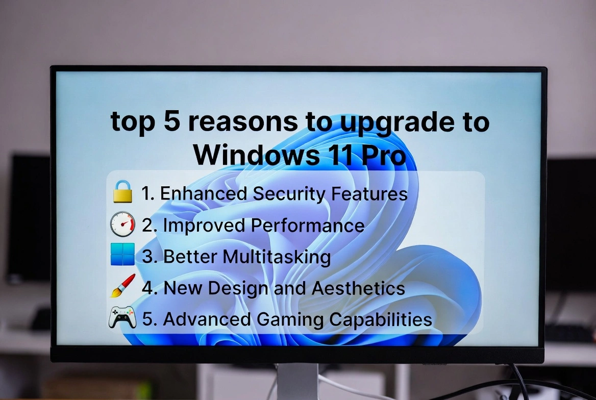 5 Razones Principales para Actualizar a Windows 11 Pro + Dónde Conseguir la Clave de Por Vida Más Barata
