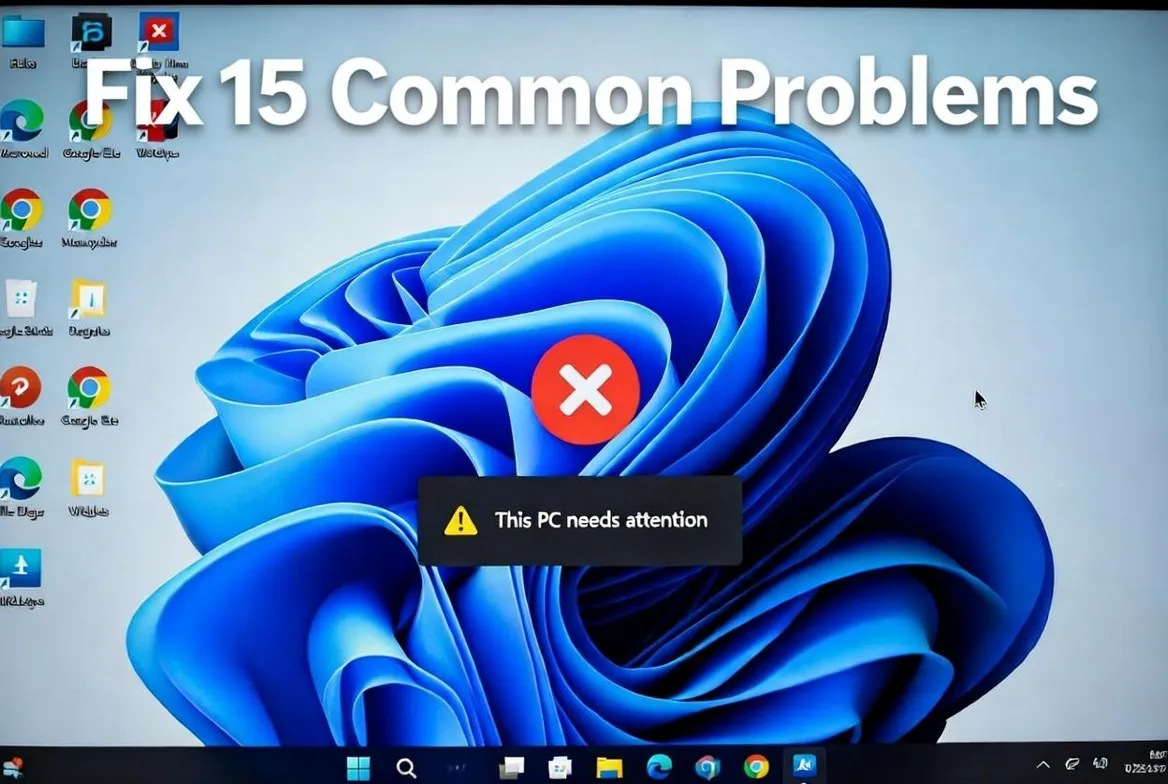 Solución de Problemas de Windows 11: Arregla 15 Problemas Comunes (Guía Completa)