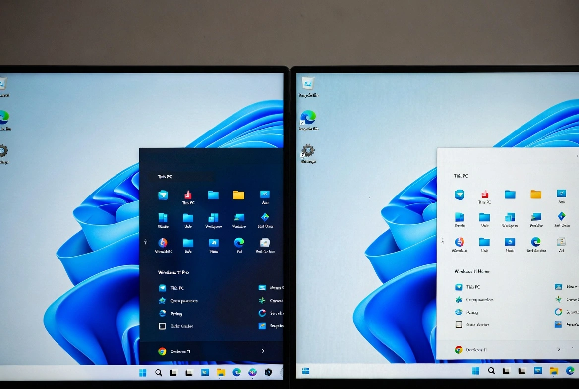 Windows 11 Pro vs Home: Por Qué la Clave Pro de Por Vida Es Mejor para Usuarios Avanzados y Negocios