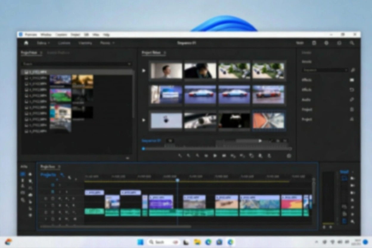 DaVinci Resolve y Premiere Pro en Windows 11 - Configuración de GPU y disco de scratch