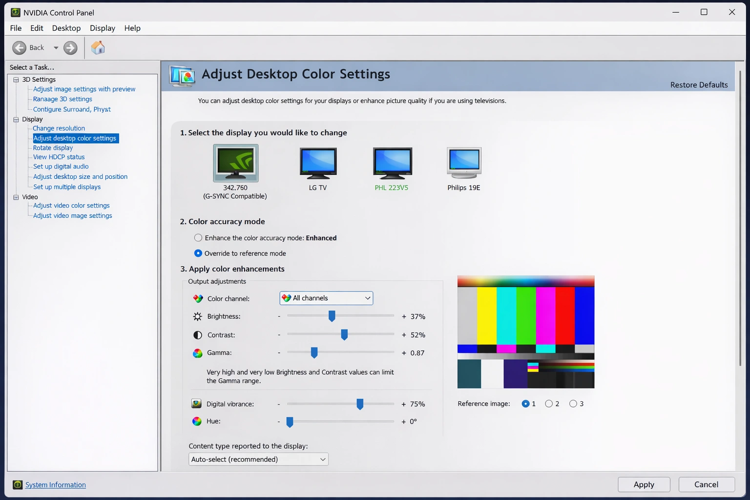 Calibración de monitor y gestión de color - Perfil ICC, HDR y configuración de pantalla