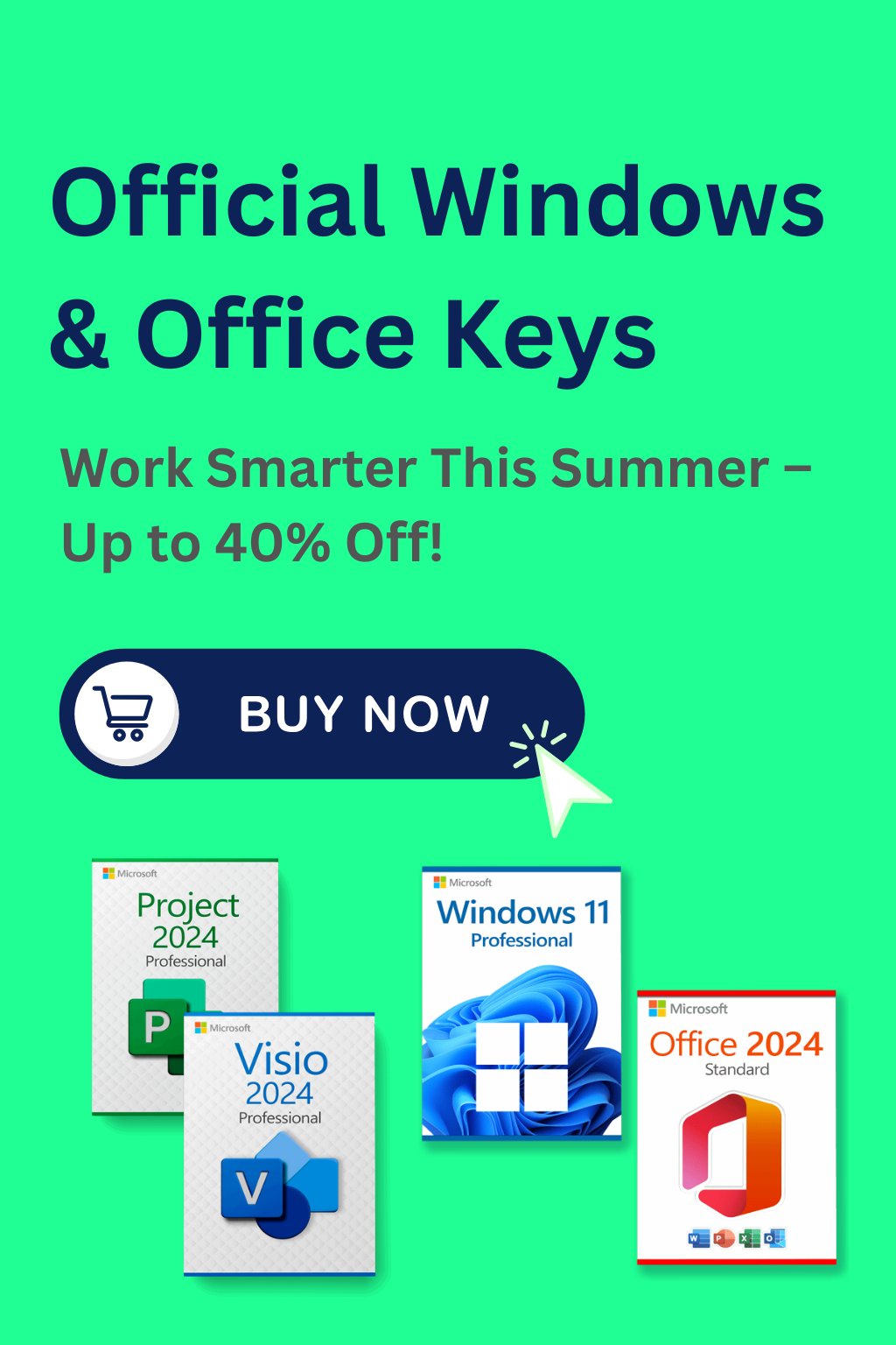 Official Windows & Office Keys -mobile